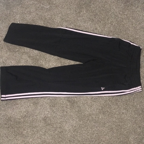 💖•PINK BLACK ADIDAS JOGGERS•💖 - Picture 2 of 6